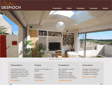 Tablet Screenshot of beatricedespioch.com
